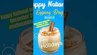 Happy National Egg-Nov Day-December 24, 2024 #nationaldaycalendar