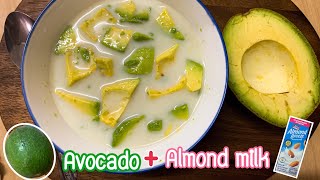 Avocado and almond milk /อาโวคาโด และ นมแอลมอนด์ / เมนูอาหารเช้า ง่ายๆ คลีนๆ อร่อยด้วย/ I Amm Foodie