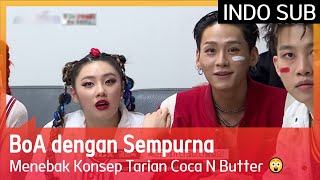 BoA dengan Sempurna Menebak Konsep Tarian Coca N Butter 😲#StreetWomanFighterKDanceBattle 🇮🇩INDOSUB🇮🇩