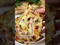 Say “YUM” if you would eat this Healthy Homemade Zucchini Crust Pizza #viralvideo  #shrots