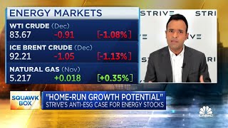 Massive global energy imbalance is not going anywhere, says Strive's Vivek Ramaswamy