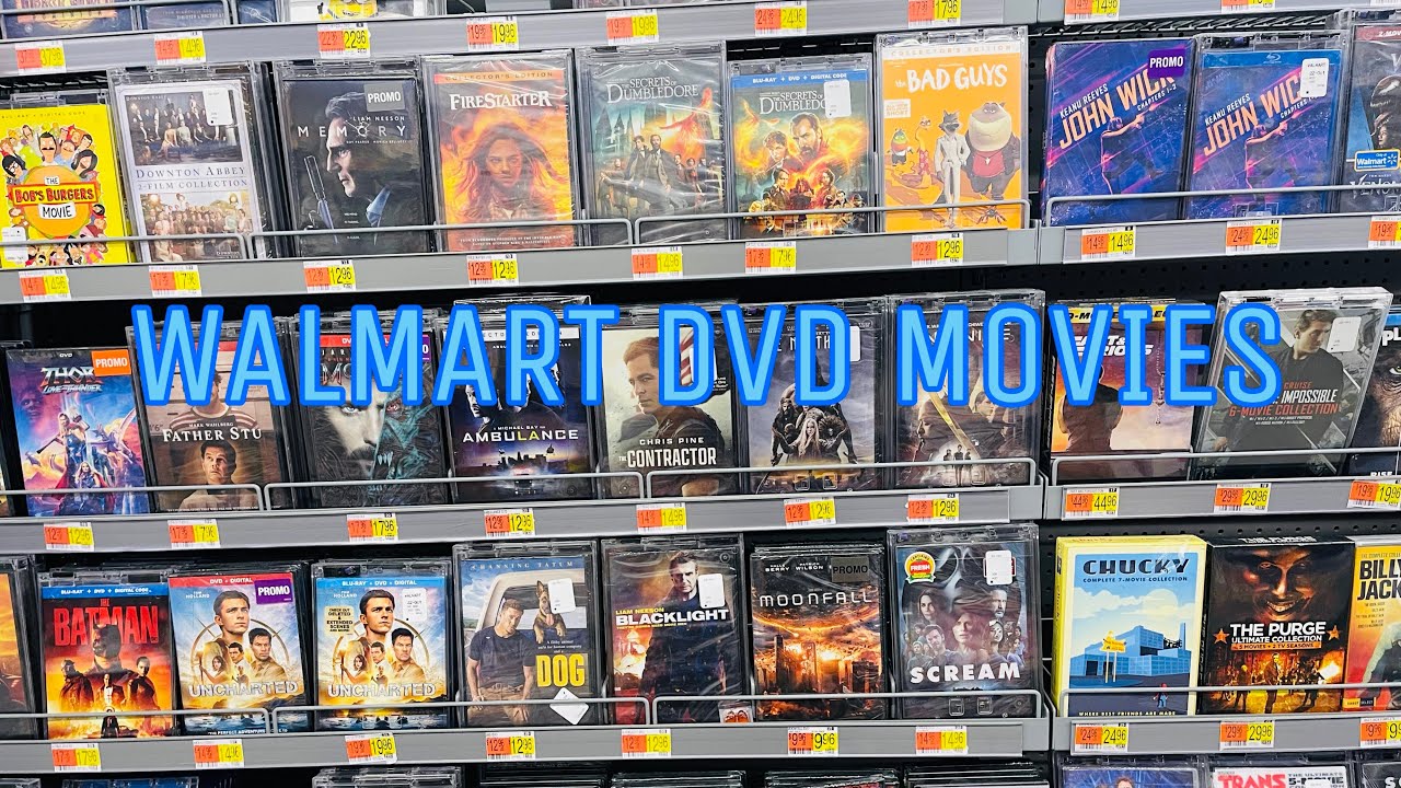 Walmart New Dvd Collection Youtube