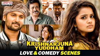 Krishnarjuna Yuddham Movie Love & Comedy Scenes | Nani, Anupama, Rukshar Dhillon | Aditya Movies