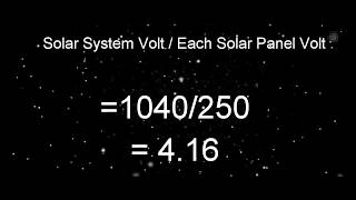 How to calculate solar panel | solar panel | Solar panel inverter selection | battery string