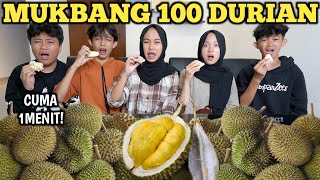 REKOR BARU MUKBANG 100 DURIAN DALAM WAKTU 1MENIT!