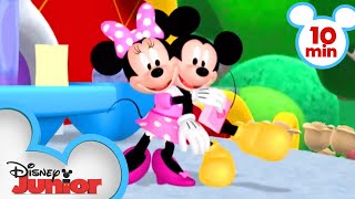 Mickey and Minnie Valentine's Days | Compilation | @disneyjunior