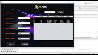 Update data from database|Update button|mysql|Java|Netbeans|