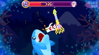 Bowmasters Gameplay Shark the Sea Princes