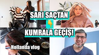 SARI SAÇTAN KUMRALA GEÇİŞ! ✨ GENÇLEȘTİM 😱