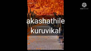 Akashathile kuruvikal/malayalam Christian song