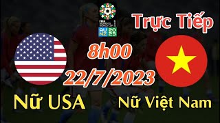 Soi kèo trực tiếp Nữ Mỹ vs Nữ Việt Nam - 8h00 Ngày 22/7/2023 - FIFA WOMEN'S WORLD CUP 2023