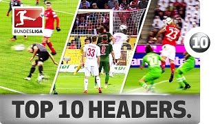 Top 10 Headed Goals of 2016/17 So Far... - Aubameyang, Chicharito and Co.