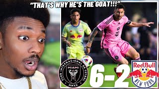 MESSI MAKES HISTORY WITH 5 ASSISTS IN A GAME!!! 🐐 | Inter Miami 6-2 New York Red Bulls Reaction