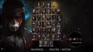 Johnny Cage's nicknames for Nightwolf