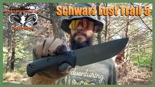 Top Tier Camp 🏕️ Knife | Schwarz Lost Trail 5 #knife #bushcraft #survival #review