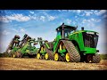 9520RX John Deere-2660VT Vertical Tillage Demo