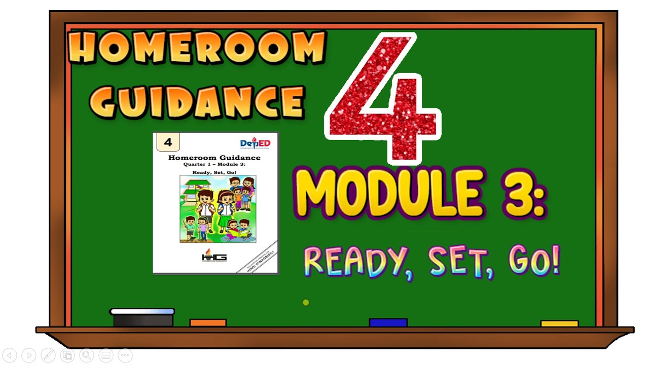 Homeroom Guidance 4 Module 3 Ready Set Go Based From Melc