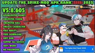 Cách Hack The Spike v5.8.605 APK/IOS Full Cầu Thủ SS VIP, Full Tiền,Bóng