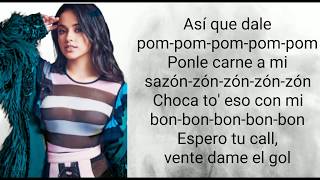 Becky G ft. Natti Natasha - Sin pijama (Letras/Lyrics)