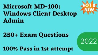 Microsoft (MD-100) Exam Questions \u0026 Dumps [Practice tests 2023]