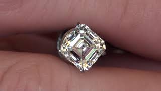 Asscher Cut Diamond In Natural Day Light