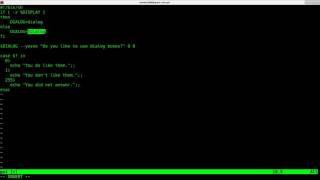 GUI Dialogs with your Linux Shell Script tutorial