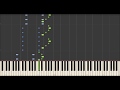 Dave Thomas - Rue des Cascades [End] (Synthesia Tutorial)