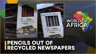 World of Africa: Kenyan company cutting deforestation by using newspaper to make pencils