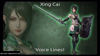 Xing Cai ALL voice lines! (DW9)