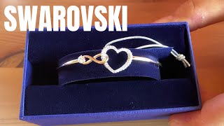 Swarovski Infinity Heart Bracelet