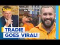 Tradie Goes Viral On Tiktok After Barbershop Nap | Today Show Australia
