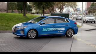 Hyundai at CES 2017: Hyundai autonomous Ioniq
