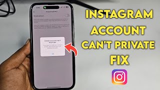 Creator account can't be private in instagram | Instagram private settings