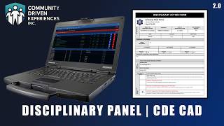 CDE CAD Disciplinary Panel | FiveM CAD System