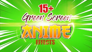 Green Screen Anime (15+ Effects 4K + Free Download Link / VOL. 2)