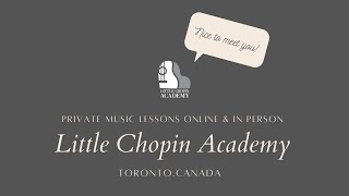 Greeting from Little Chopin Academy