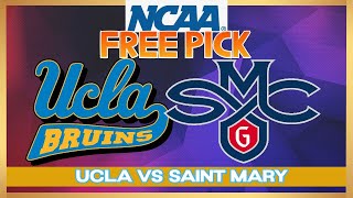 Saint Mary's vs UCLA 3/19/22 - College Basketball Picks & Predictions