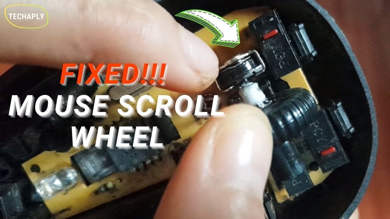 How To Repair Mouse Scroll Wheel Easy Way - YouTube