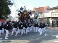 信太・幸地区　だんじり祭り　上代町　八坂神社前02　2013.10.12