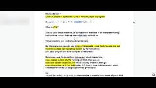 JVM || How java code runs?|| Java Tutorial for Automation Testing | Selenium | Appium:2 || Infovirus