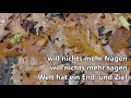 herbst ist da autumn comes mit text