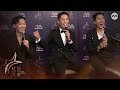 Jeremy Chan's nearly crashes Jesseca Liu's stage! 刘子绚毕业了， 田铭耀欣喜若狂 | Star Awards 2023 Backstage LIVE