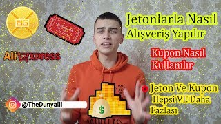 ALİEXPRESS JETONLA ÜRÜN ALMA , Aliexpress Jeton Hilesi , Aliexpress Kupon Nasıl Kullanılır