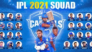 Vivo IPL 2021 Delhi Capitals Full Squad | Delhi Capitals Final Squad 2021 | DC Players List IPL 2021