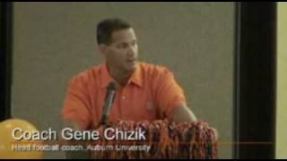 Gene Chizik at the Auburn Montgomery Club 6/9/09