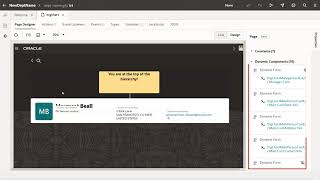 Oracle Visual Builder Studio: Customizing Dynamic Components with Oracle Visual Builder Studio