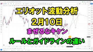 ルールとガイドラインの決定的な違い｜エリオット波動分析 2023年2月10日