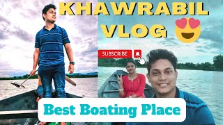 KAILASHAHAR KHAWRABIL VLOG ||BEST BOATING PLACE OF UNAKOTI