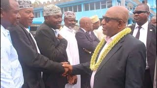 Arrivée du président Azali à Anjouan