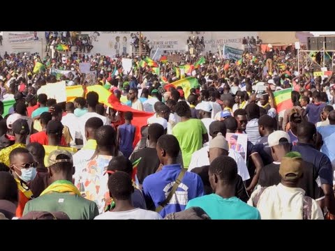 Sénégal : des milliers de partisans de l'opposition se rassemblent à Dakar • FRANCE 24